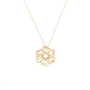 TIFFANY Gold Heart Necklace